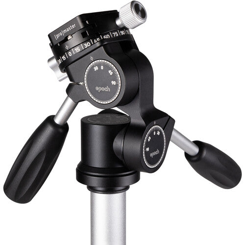ProMaster Epoch 328/4W Aluminum Tripod with Pan/Tilt Head