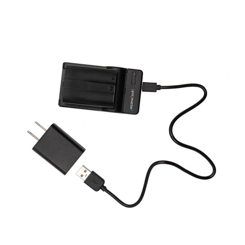 Promaster Battery/USB-Charger Kit for
