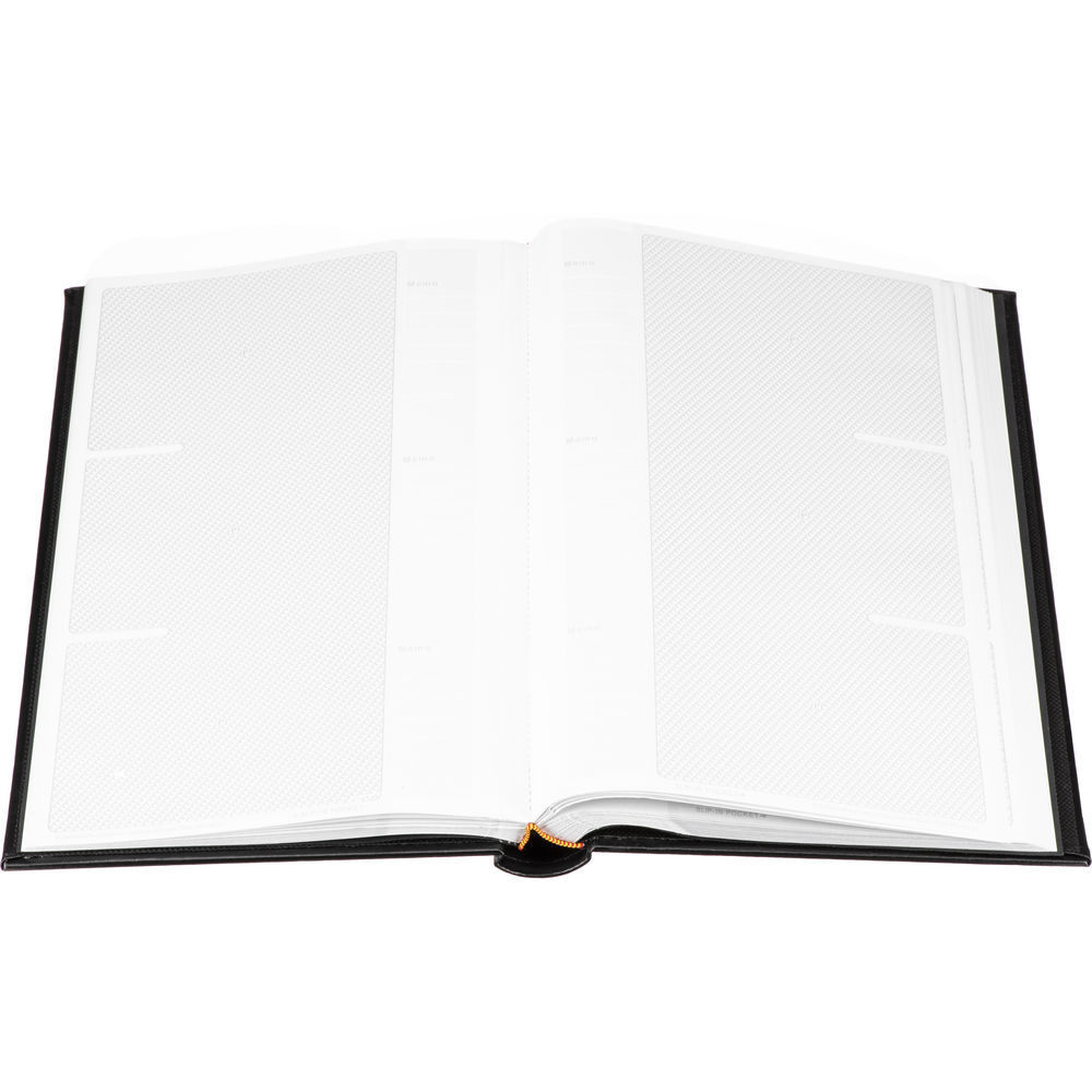 Pioneer Photo Albums CLB-346 Sewn Bonded Leather Bi-Directional 300 Pocket Album Black