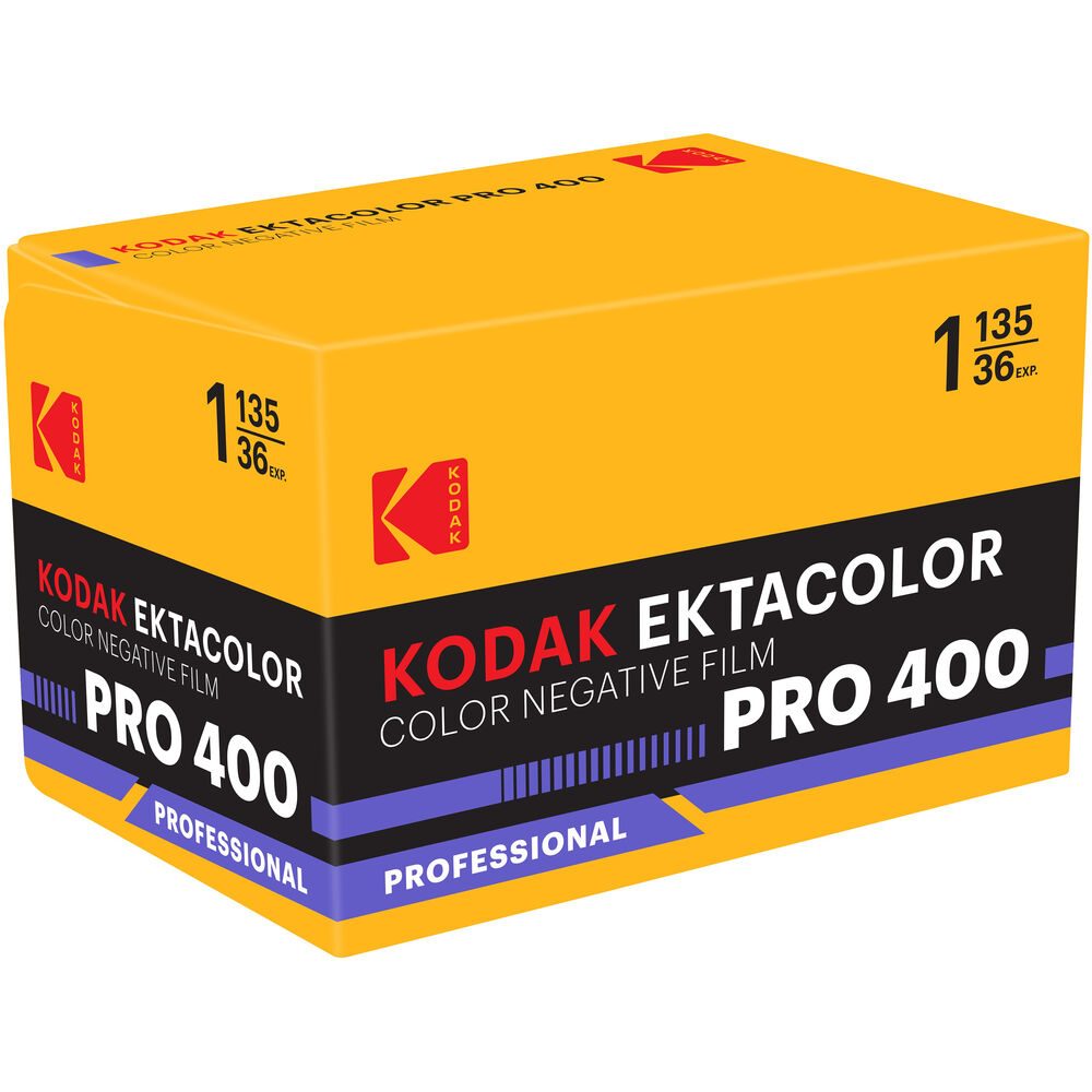 Kodak Eastman EKTACOLOR PRO 400 Color Negative Film (35mm Roll Film)