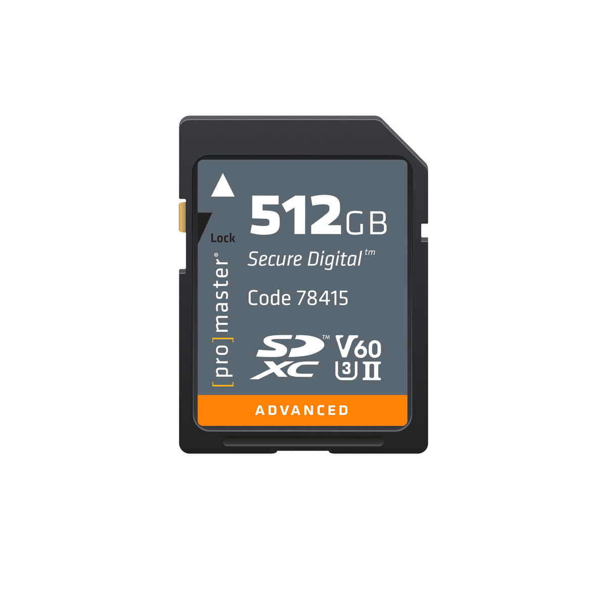 ProMaster Advanced UHS-II V60 SD Memory Card
