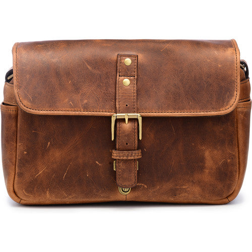 ONA Leather Bowery Antique Cognac Messenger Bag