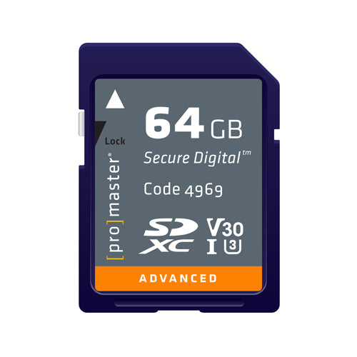 ProMaster Advanced UHS-I V30 Memory Card