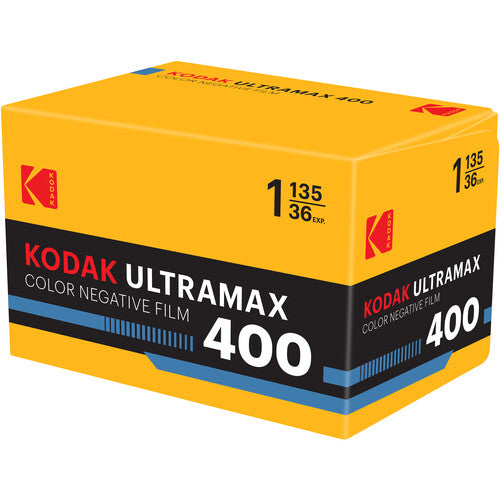 Kodak Eastman UltraMax 400 Color Negative Film (35mm Roll Film, 36 Exposures)