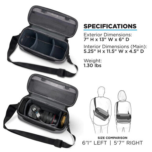 Nomatic LUMA Camera Sling (Stone, 9L)