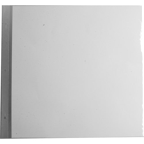 Pioneer Photo Albums White Refill Pages for Most Snapload, Post-Bound, 3-Ring,Staple-Strap Style Scrapbooks (12x12", White, Pack of 5)
