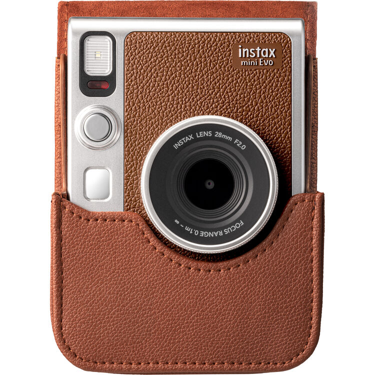 FUJIFILM Soft Case for instax mini EVO (Brown)