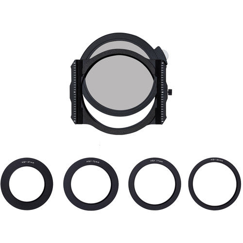 H&Y Filters 100mm K-Series Mark II Filter Holder Kit with Drop-in (95mm) Circular Polarising (CPL) Filter