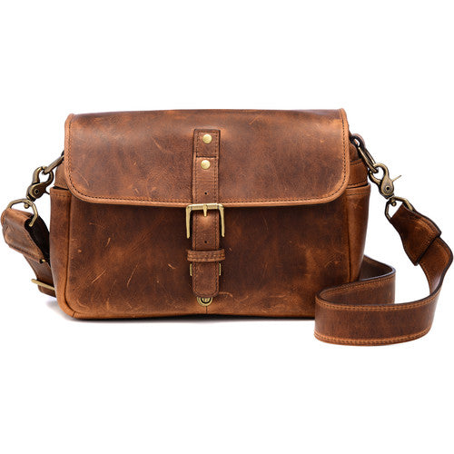 ONA Leather Bowery Antique Cognac Messenger Bag