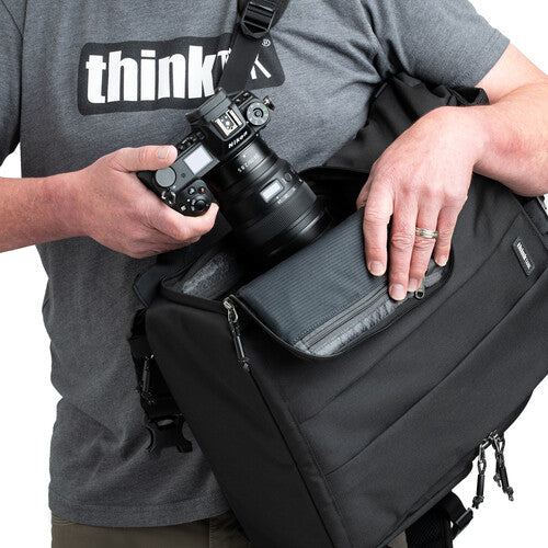 Think Tank Photo FocusPoint Rolltop Camera Backpack (Urban Rust, 22 L)
