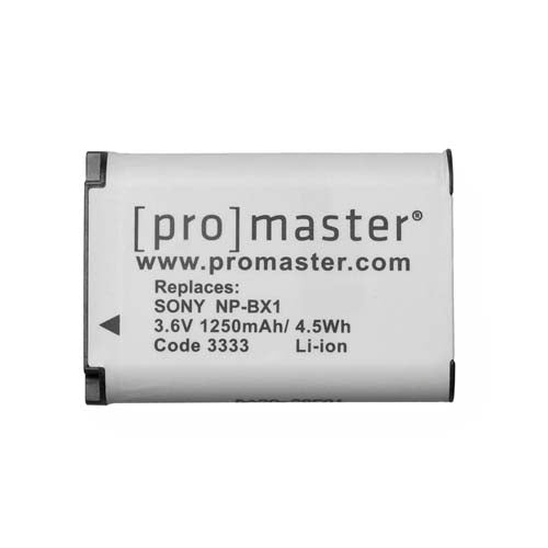 Promaster Sony NP-BX1 Battery (3.6V/1250M)