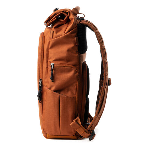 Think Tank Photo FocusPoint Rolltop Camera Backpack (Urban Rust, 22 L)