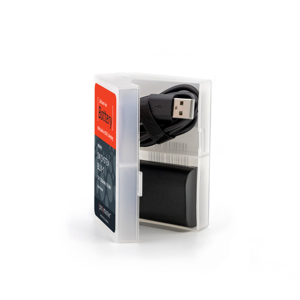 Promaster OM System BLX-1 with USB-C Charging (7.2V/2250M)