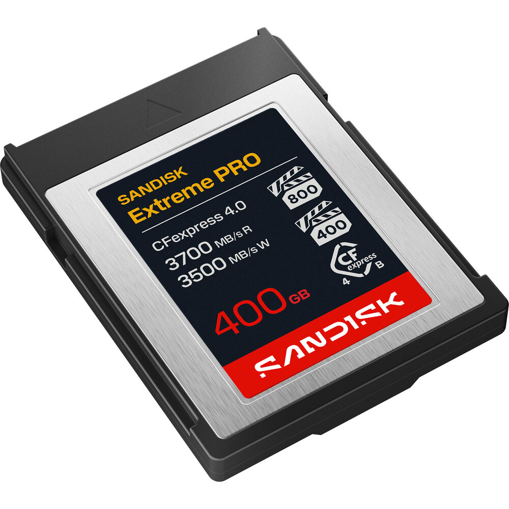 SanDisk 400GB Extreme PRO CFexpress 4.0 Type B Memory Card