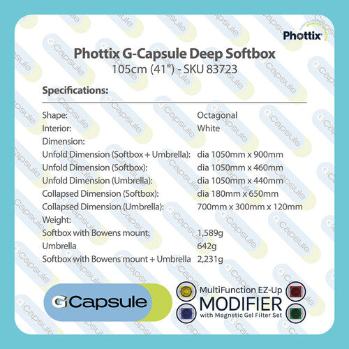 Phottix G Capsule 5-in-1 105cm (41")