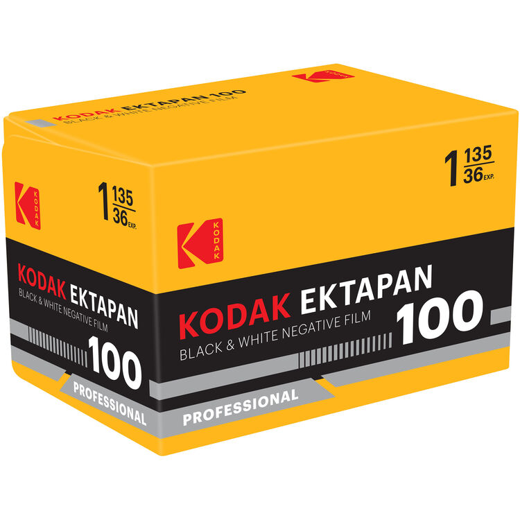 Kodak Eastman EKTAPAN 100 Black & White Film (35mm Roll Film)